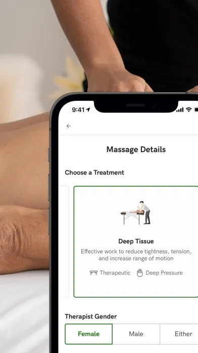 Captures d'écran de Zeel In-Home Massage Therapist
