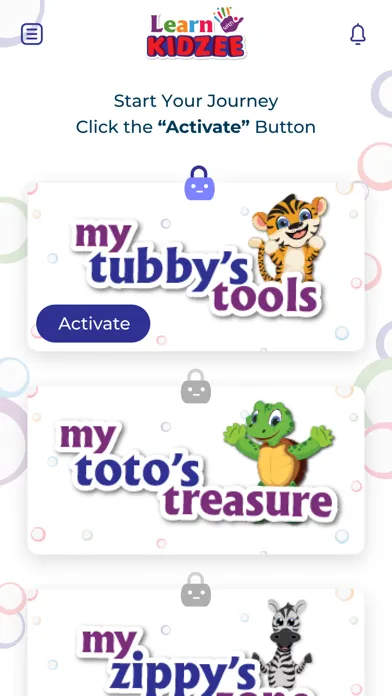 LearnWithKidzee سکرین شاٹس