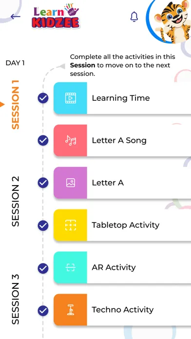 LearnWithKidzee سکرین شاٹس