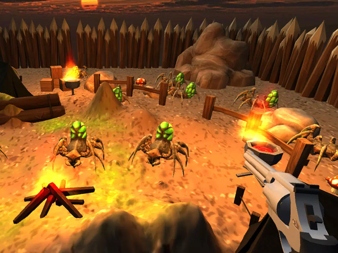 Spiders Shooting - VR/AR iPad 应用截图