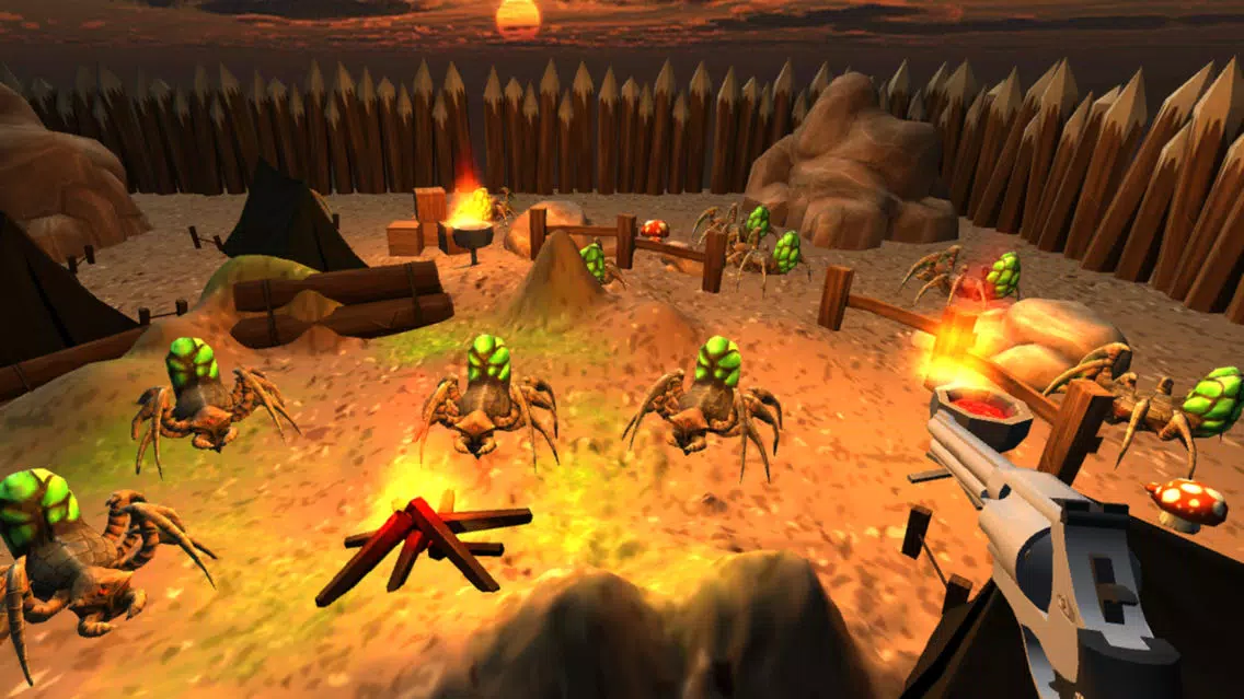 Spiders Shooting - VR/AR应用截图