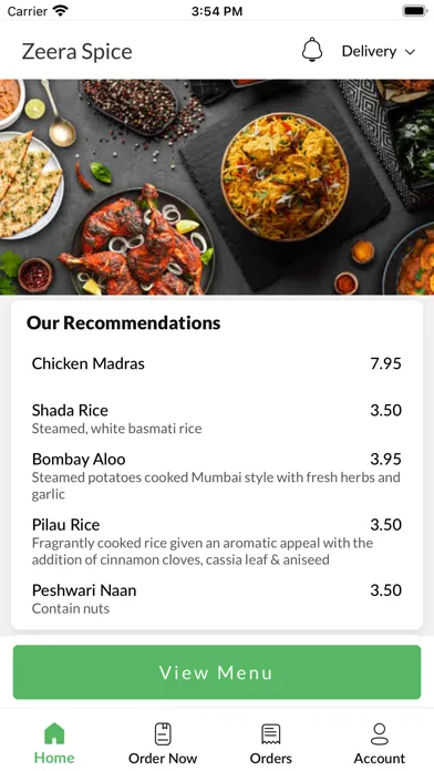 Zeera Spice Screenshots