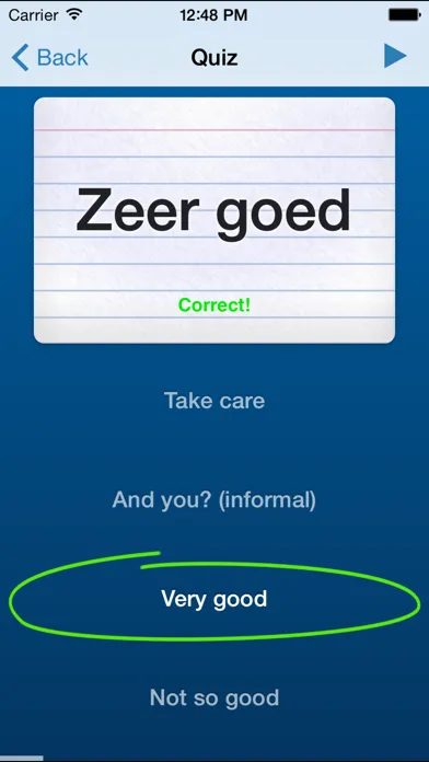 Скриншоты Learn Dutch - Zeer Goed