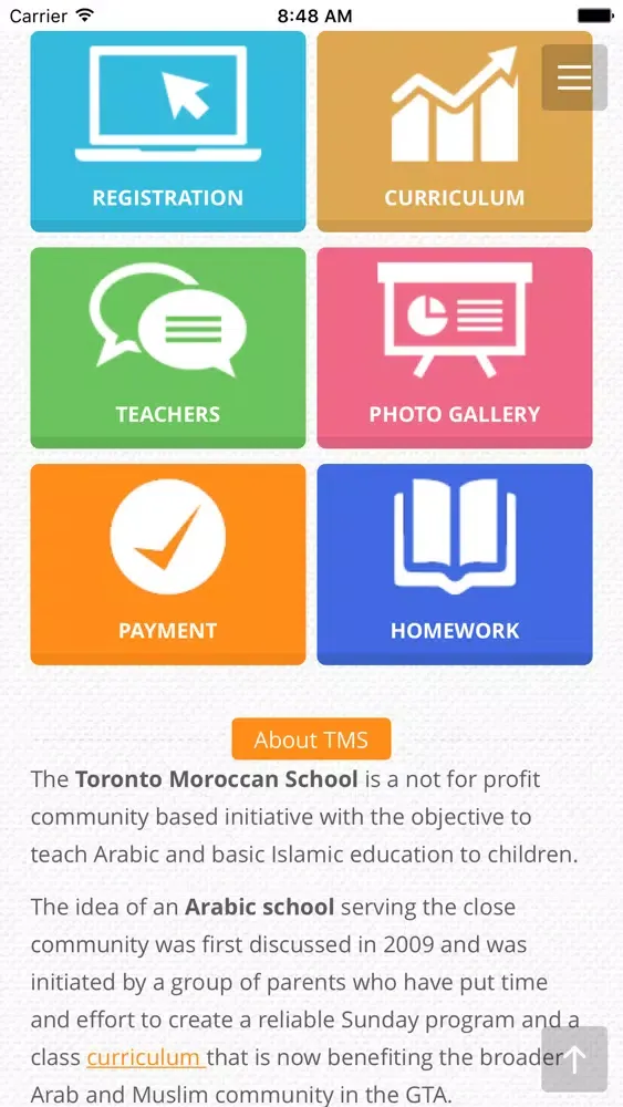 Toronto Moroccan School Screenshots