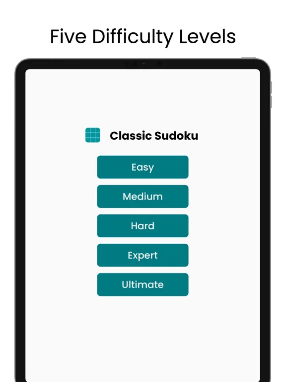 Sudoku - Sudoku Classic Puzzle iPad  Screenshots