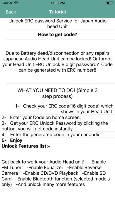 ERC Unlocker - ERC Calculator سکرین شاٹس