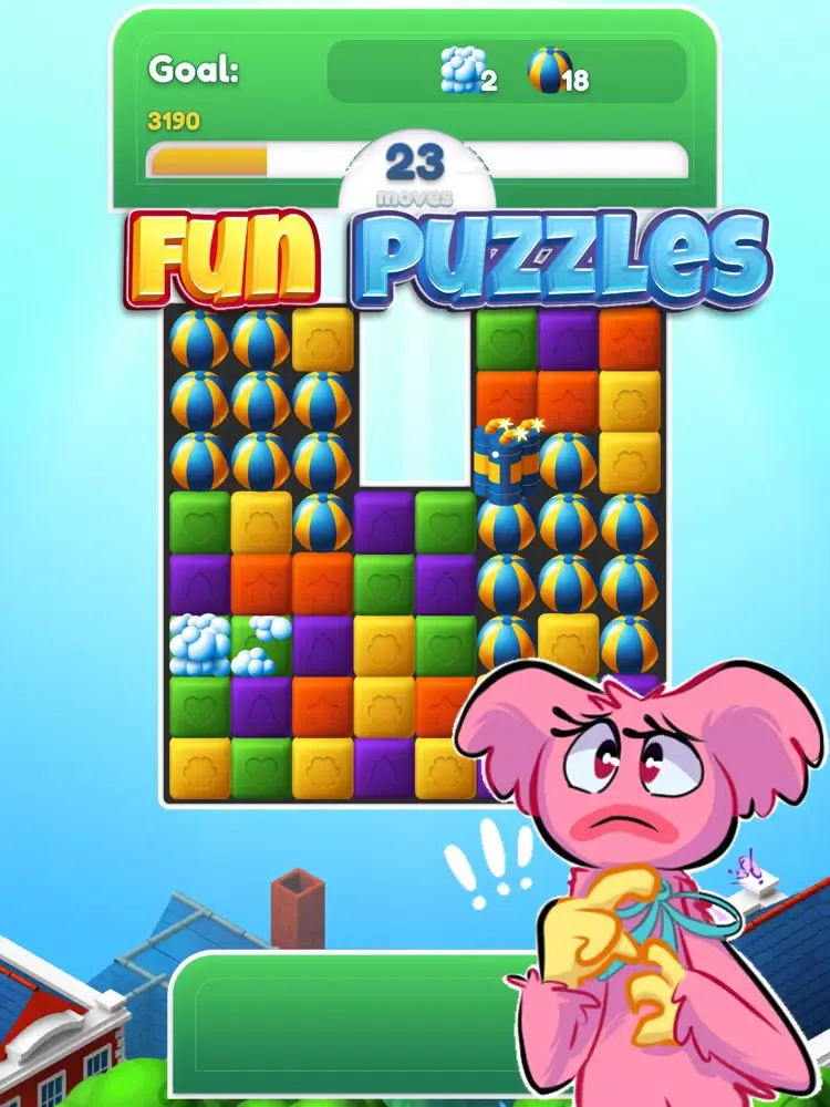 Ảnh chụp màn hình của Candy Town: HappyMod iPad 