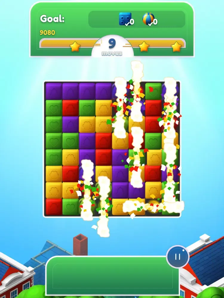 Ảnh chụp màn hình của Candy Town: HappyMod iPad 