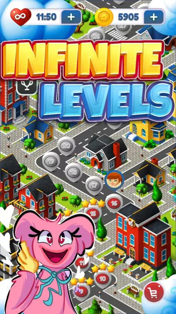 Ảnh chụp màn hình của Candy Town: HappyMod