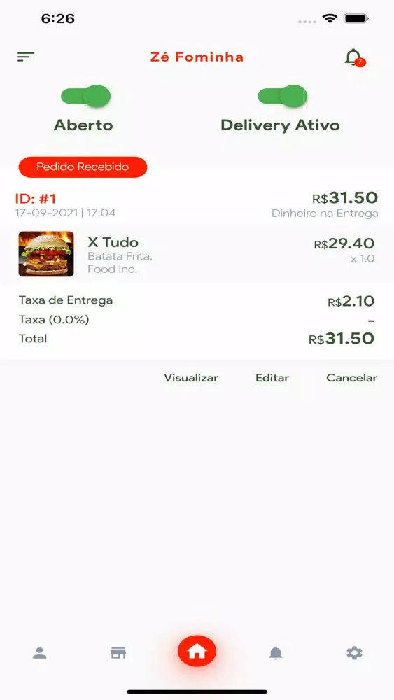 Tangkapan skrin Zé Fominha: Delivery Completo