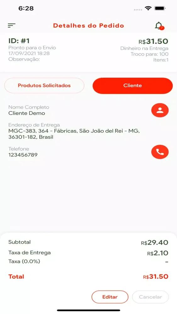 Tangkapan skrin Zé Fominha: Delivery Completo