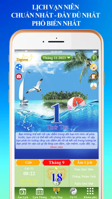 Capturas de tela do Lịch Vạn Niên 2024 - Lịch Âm