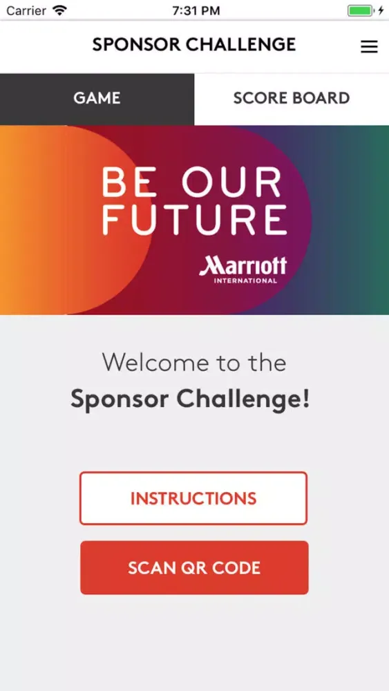 Capturas de tela do Marriott Asia Pacific 2018