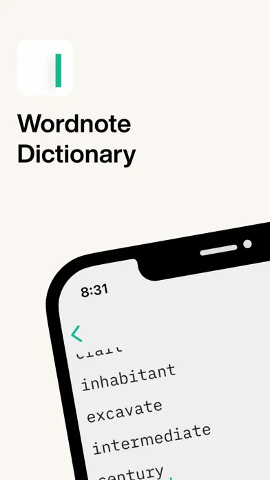 Wordnote Dictionary Ekran Görüntüleri