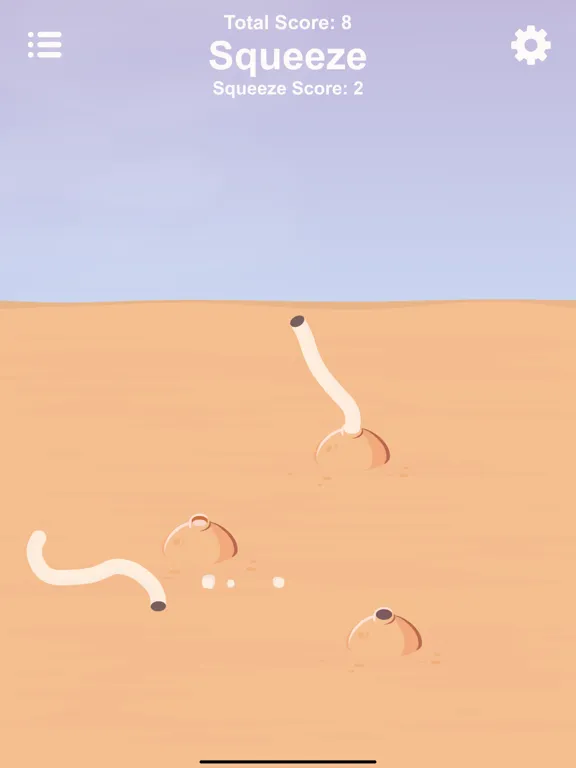 Capturas de pantalla de Pluck Pop Squeeze iPad 