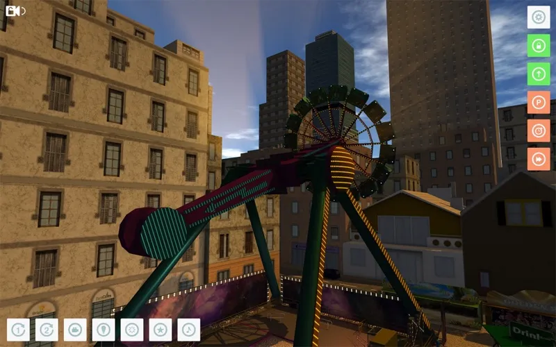 Capturas de tela do Funfair Ride Simulator 3 - Adrenaline Edition