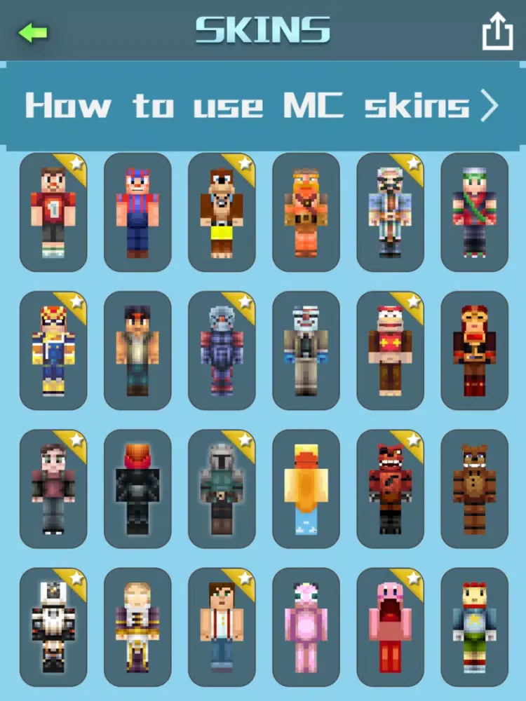 MCSkinsBox ~ Boys Girls Skins for Minecraft PE iPad  Screenshots