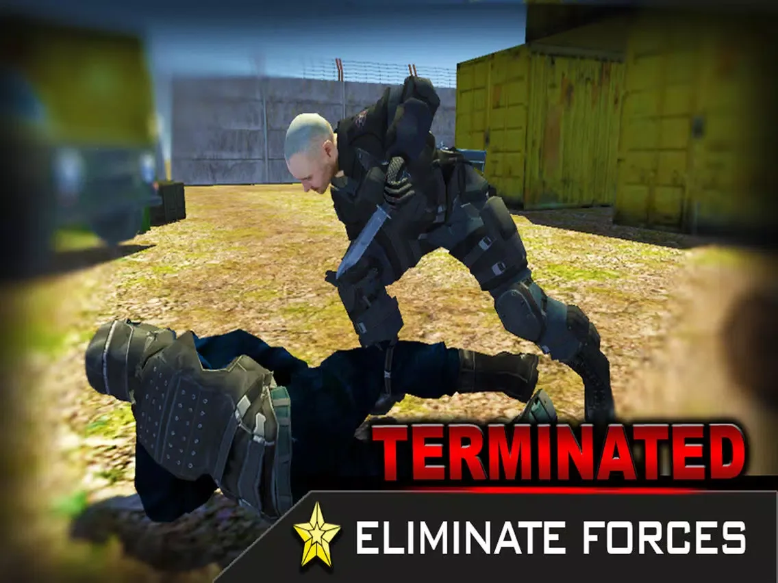 Tangkapan skrin IGI Frontline Shoot to Kill iPad