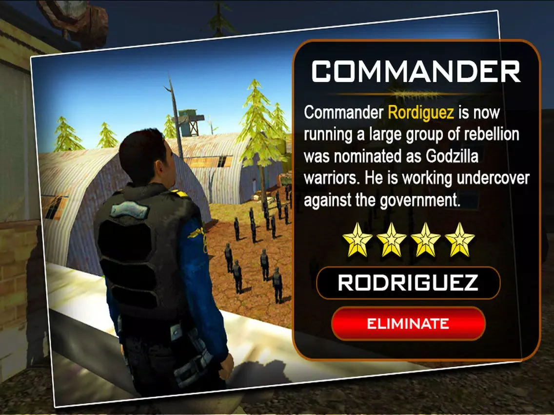 Tangkapan skrin IGI Frontline Shoot to Kill iPad