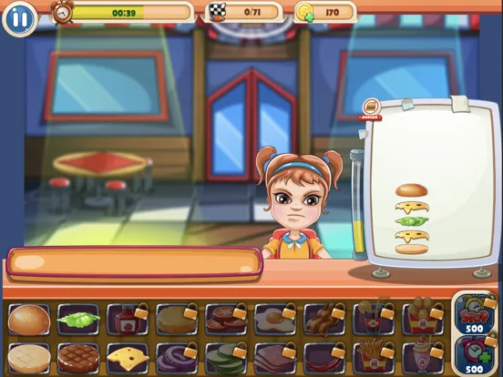 Zrzuty ekranu Top Burger Tycoon iPad 