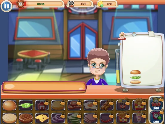 Zrzuty ekranu Top Burger Tycoon iPad 
