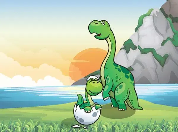 Zrzuty ekranu Jigsaw Puzzles Dinosaur t-rex