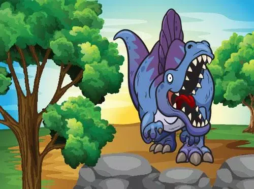 Zrzuty ekranu Jigsaw Puzzles Dinosaur t-rex