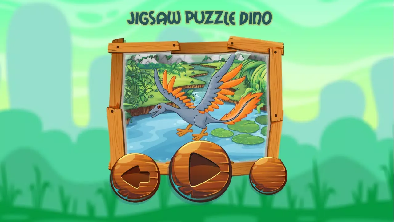 Zrzuty ekranu Jigsaw Puzzles Dinosaur t-rex