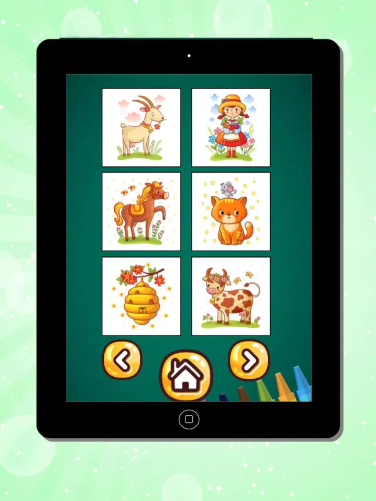 Coloring Book 3 in 1 iPad 應用截圖
