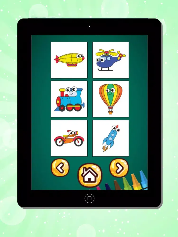 Coloring Book 3 in 1 iPad 應用截圖