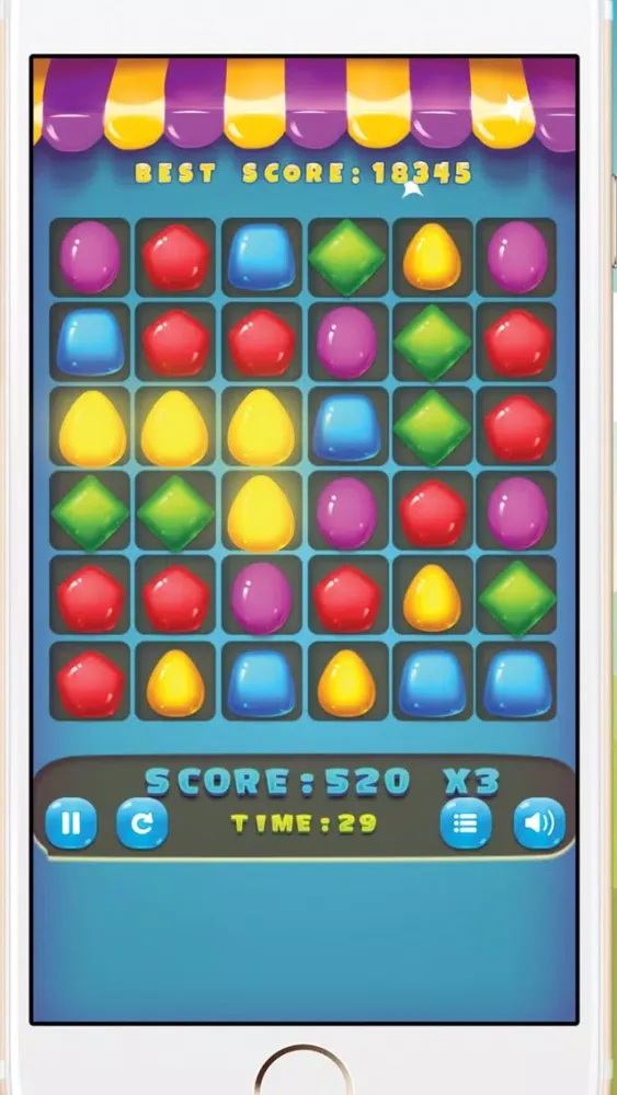 Gummy Jelly Match 3 Screenshots