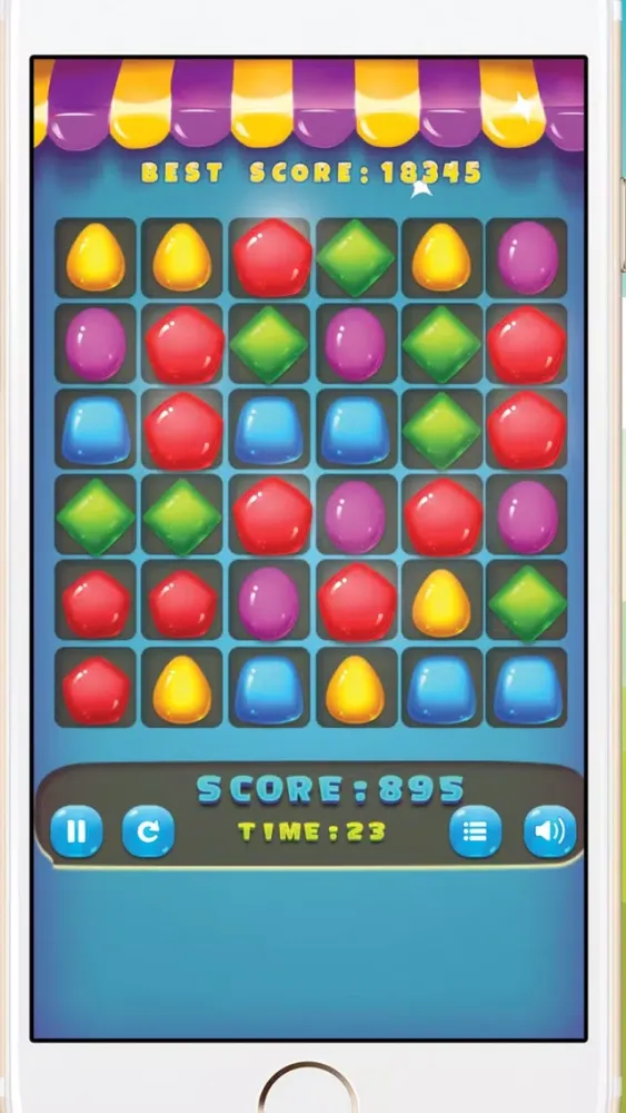 Gummy Jelly Match 3 Screenshots