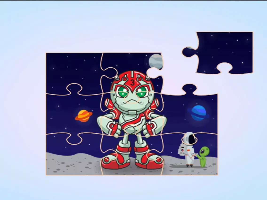 Super Hero Jigsaw Puzzle iPad  स्क्रीनशॉट
