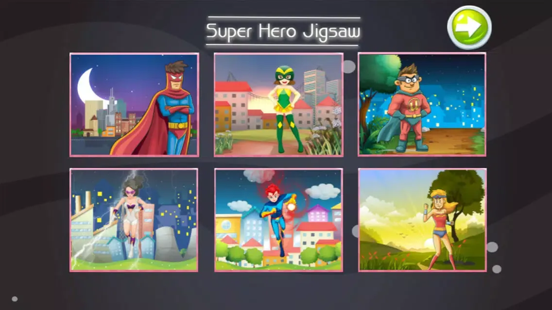 Super Hero Jigsaw Puzzle स्क्रीनशॉट