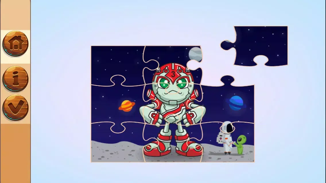 Super Hero Jigsaw Puzzle स्क्रीनशॉट