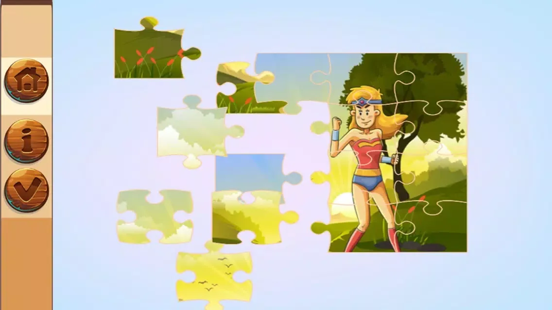 Super Hero Jigsaw Puzzle स्क्रीनशॉट