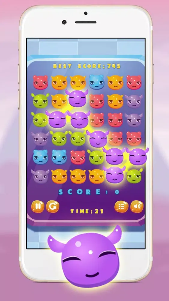 Monter Monster Match 3 Screenshots