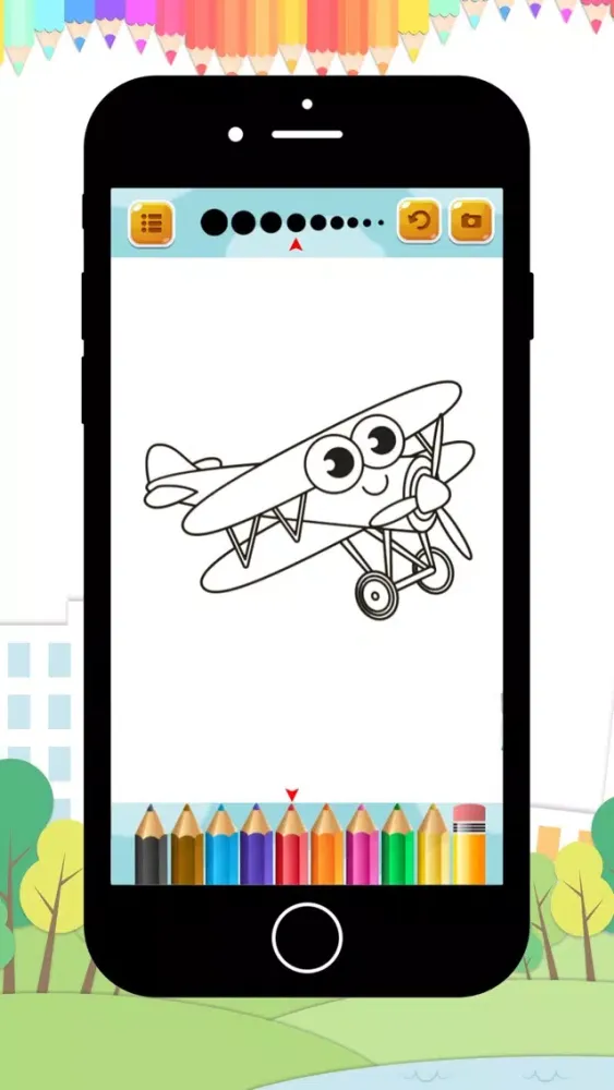 Скриншоты My Vehicles Coloring book