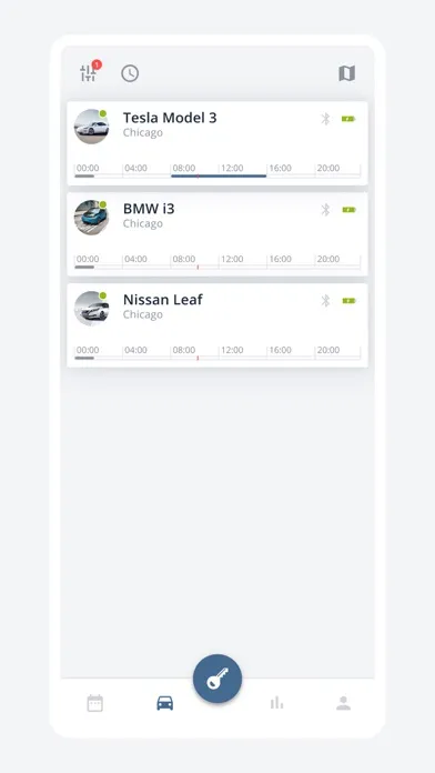 SGV Carshare Screenshots