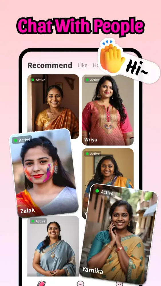 Bochat - Video Call & Chat Screenshots