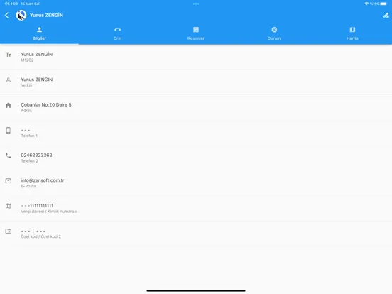 M320 Mobil Saha Asistanı iPad 應用截圖