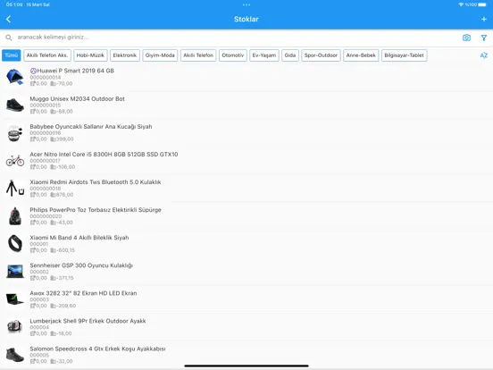 M320 Mobil Saha Asistanı iPad 應用截圖
