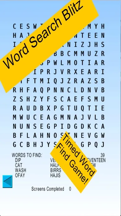Скриншоты Word Search Blitz, blitz rounds of wordsearch