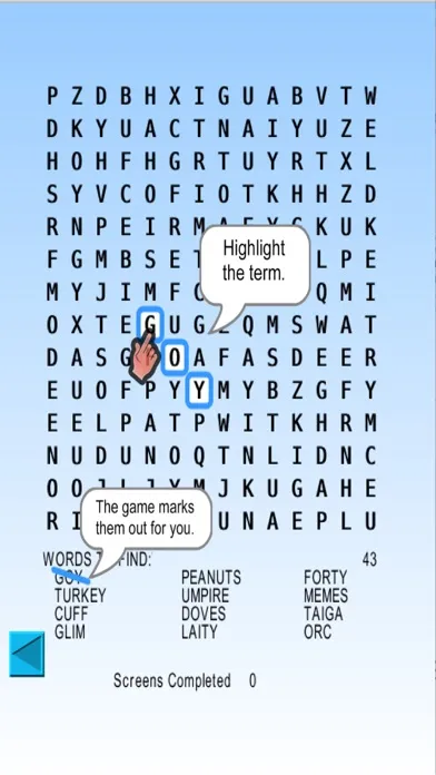 Скриншоты Word Search Blitz, blitz rounds of wordsearch