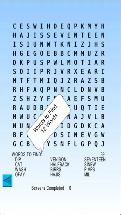 Скриншоты Word Search Blitz, blitz rounds of wordsearch