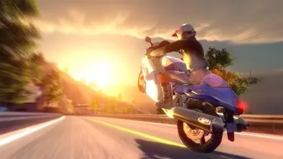 Captures d'écran de Club Bike Highway Rider
