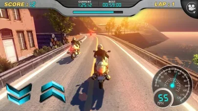 Captures d'écran de Club Bike Highway Rider