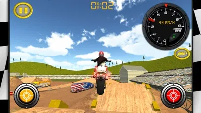 Captures d'écran de Dirt Bike Motocross Rally Free