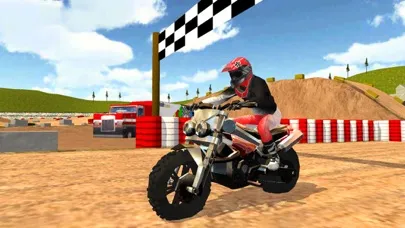 Captures d'écran de Dirt Bike Motocross Rally Free