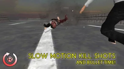 Tangkapan skrin A Zombie Sniper - Highway War Free